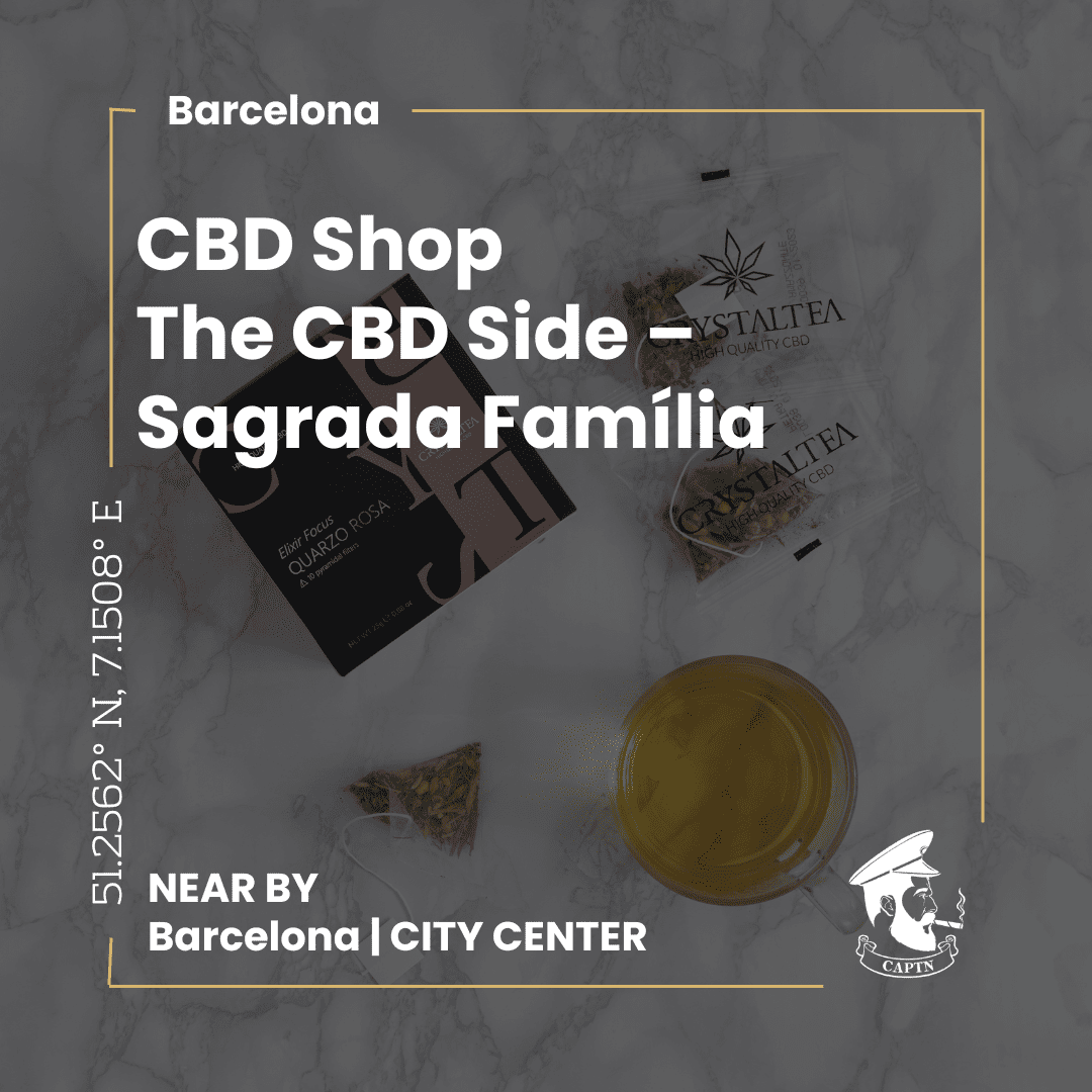 CBD Shop Barcelona, The CBD Side - Sagrada Família