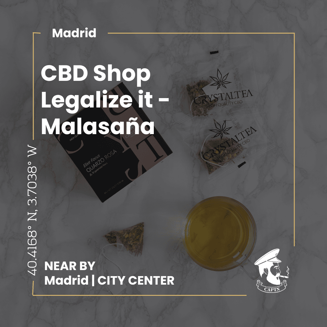 CBD Shop Madrid, Legalize it- Malasaña