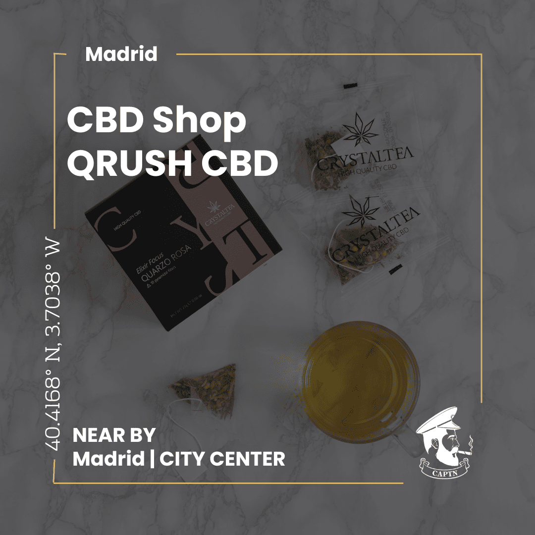 CBD Shop Madrid, QRUSH CBD