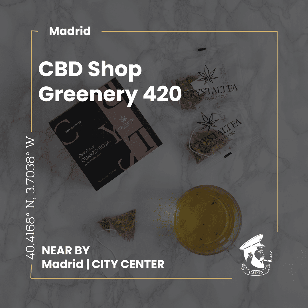 CBD Shop Madrid, Greenery 420