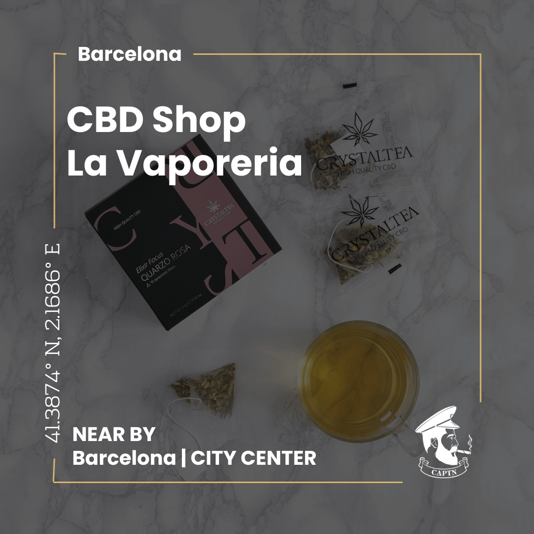 CBD Shop Barcelona, La Vaporeria