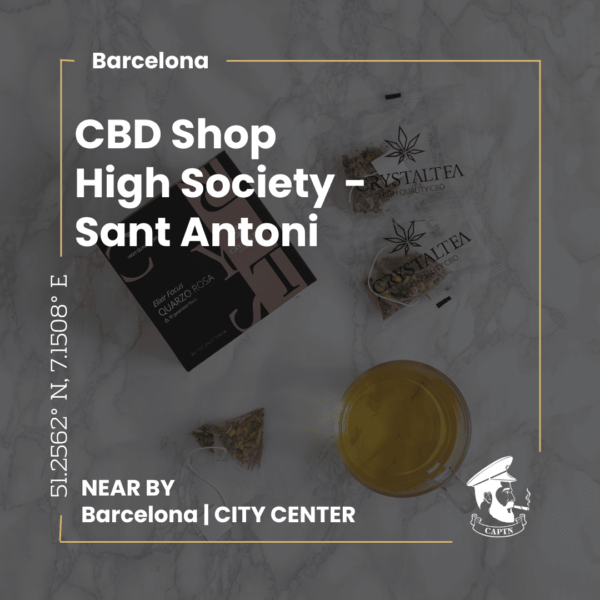 CBD Shop Barcelona, High Society Sant Antoni